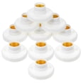 thumbnail image 2 of 10pcs Light Bulb Socket Ceiling Lamp Base Light Screw Base Desktop Light Base Replacement, 2 of 8