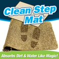 thumbnail image 2 of Clean Stepping Mud & Dirt Trapping Floor Indoor Rug Mat - Tan, 2 of 2