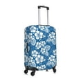 thumbnail image 3 of Daiia Leaves And Flowers Luggage Cover, Thickened Washable Travel Luggage Covers, Elastic Unique Baggage Covers for 18-20 inch Luggage-Medium, 3 of 9
