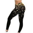 thumbnail image 5 of QATAINLAV Sequin Leggings for Women Glitter Sparkle Tummy Control High Waisted Yoga Tights Stretchy Comfy Compression Workout Pants New Years Gifts Mother's Day Gifts Multicolor XL, 5 of 7