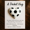 thumbnail image 2 of Football Pocket Hug with Gift Card - Charming Heart-Shaped Soccer Hug Pocket,  Gift for Football Lovers, Sports Enthusiasts, Friends, 2 of 5
