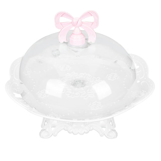 UPOUART 1 Ensemble de Plateau de Service Apéritif Blanc ABS Carré pour Stockage Alimentaire pour Fêtes Familles