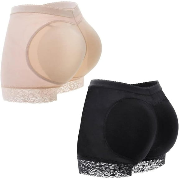 Womens Fake Buttock Briefs Butt Lifter Padded Control Panties Hip Enhancer Underwear Shapewear Boyshort