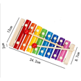 thumbnail image 4 of TheFound Children Baby Colorful Musical Toy, Instruments Xylophone Wooden Toy, 4 of 5