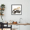 thumbnail image 3 of Stupell Industries Traditional Retro Fresh Hot Coffee Black Floating Frame Canvas Art, 18 x 18, by Kim Allen, 3 of 8