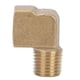 thumbnail image 4 of Accesorio De Tubería De Codo De 90 Grados 1/4 Macho Hembra NPT Conexión De Tubería Apretada No Es Fácil De Oxidar Latón Para Transmisión De Combustible De Gas De Agua ANGGREK 1/4 Male Female NPT 90 Degree Elbow Pipe Fitting, 4 of 7