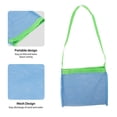 thumbnail image 4 of Shell Collecting Bag, Large Capacity Bright Color Long Strap Kids Mesh Candy Bag Easy Folding  For Seaside, 4 of 8