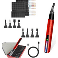 thumbnail image 1 of Mini Electric Reciprocating Sander,USB Charging with 3-Speed Adjustable & 8 Sanding Heads, Precision Tool for DIY Crafts, 1 of 6