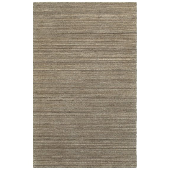 Infused 67002 Brown and Brown Distressed Area Rug 8'X10'