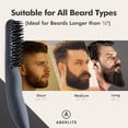 thumbnail image 4 of Aberlite EDC - Men's Professional Heated Beard Straightening Brush and Grooming Tool (for 0.5 inch plus Beards) (Black), 4 of 5