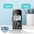 thumbnail image 6 of Panasonic Link2Cell Bluetooth DECT 6.0 Expandable Cordless Phone System with Answering Machine and Blocking - 3 Handsets - KX-TGE663B (Black) 3 Handsets Link2Cell, 6 of 9