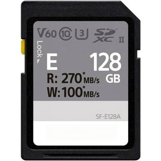 Sony 128GB SF-G Tough Series UHS-II SD Memory Card - Walmart.com