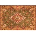 thumbnail image 1 of Ahgly Company Indoor Rectangle Medallion Orange Traditional Area Rugs, 2' x 4', 1 of 1
