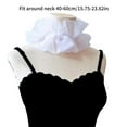 thumbnail image 5 of Victorian Ruffled Collar Elegant Sweet Girls Blouse Collar Lapel Choker Decorative Lapel for Lady Medieval Cosplay, 5 of 7