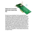 thumbnail image 4 of Sidaley Convertidor de tarjeta adaptadora SSD a PCI-E, tarjetas de expansión ligeras de alta dureza, adaptadores de disco duro de buen Electrónica miscelánea, 4 of 6