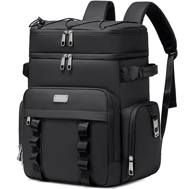 Mochila térmica Weitars, impermeable, aislante, 31 L, negra