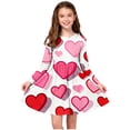 thumbnail image 2 of Tauxra Robe à Manches Longues pour Femmes, Robe Patineuse Extensible Évasée, Robe de Soirée Formelle à Col Rond et Tournoyante pour Femmes, Robe Basique Décontractée Unie à Manches Longues, 2 of 6