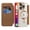 Brown, variant on Lunvic Wallet Case for iPhone 16 Pro Max, RFID Blocking Folio Phone Cover Compatible with MagSafe, Built-in Camera Lens Film, Card Slots, PU Leather Clear Back, Royalblue