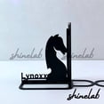 thumbnail image 2 of Shinelab Chess Metal Bookends Custom Chess Player Name Bookend Gift, Sport Desk Bookshelf Decor 6152, 2 of 3