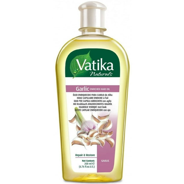 Dabur Vatika Garlic Enriched Hair Oil 10 14 Fl Oz Pack Of 3 Walmart Com Walmart Com