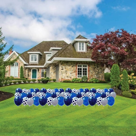 Victory Store Blue Birthday Party Balloon Yard Signs Set 19496