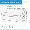 thumbnail image 6 of KissDate Stretch Sofa Slipcovers 1 Piece Couch Covers for 4 Cushion Couch Sofa Furniture Protector for Living Room Modern Full Sofa Covers with Elastic Bottom (XL, Grey), 6 of 7
