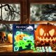 thumbnail image 3 of Calendario de cuenta regresiva de Navidad, decoración de fantasma luminoso, de 24 días calendario de adviento, encanto de vacaciones sorpresa festiva, 2023, 3 of 4