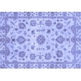thumbnail image 1 of Ahgly Company Machine Washable Indoor Rectangle Abstract Blue Modern Area Rugs, 8' x 10', 1 of 4