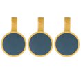 thumbnail image 3 of Cateissary Paquete de 3 Perchas Portátiles Gancho Autoadhesivo Giratorio de 360 ​​Grados Amarillo Almacenamiento y organización del hogar Azul oscuro, 3 of 6