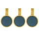 thumbnail image 3 of Inteprter Colgador de 3 piezas, portátil, giratorio de 360 ​​grados, elegante, extraíble, autoadhesivo, sin taladro, gancho para toallas Almacenamiento y organización del hogar Azul oscuro, 3 of 6