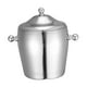 thumbnail image 3 of Cubo de hielo,Cubo de hielo de acero inoxidable para enfriar bebidas,Cubo engrosado Cubo enfriador de bebidas,Enfriador de champán para uso doméstico,Contenedor portátil con forma de Estilo A, 3 of 8