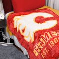 thumbnail image 2 of NHL Calgary Flames Plush Super Soft Blanket, 40" x 50", 2 of 4