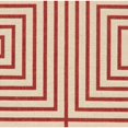thumbnail image 6 of SAFAVIEH Linden Amelia Geometric Squares Area Rug, Red/Cream, 8' x 10', 6 of 6