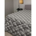 thumbnail image 2 of Flower Down Alternative Comforter, Summer Season Illustration with Blooming Petals with Ornate Swirls and Stars, Microfiber Quilt for All Season, 5 Sizes, Orange Dark Blue, by Ambesonne, 2 of 3