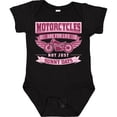 thumbnail image 3 of Inktastic Motorcycle Female Biker Girls Baby Bodysuit, 3 of 5