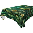 thumbnail image 5 of Ryvnso A Bird and Flowers Rectangle Table Cloth Tablecover Dinning Tablecloth 60"x120", 5 of 8