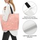 thumbnail image 3 of Disketp Rose Gold Glitter Bolsa Tote Estampada para Mujer, Bolso de Hombro y de Mano para Compras y Viajes, 3 of 7