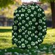thumbnail image 5 of Ceisia Men's Loose Fit Waffle Knit Sweatshirt - St. Patrick's Day All-Over Festive Print Green S Gifts, 5 of 5