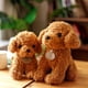 thumbnail image 4 of Precioso perro de peluche de pelo rizado, muñeco de peluche de la suerte, muñeco de peluche suave, regalo de cumpleaños para niños, 4 of 5