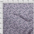 thumbnail image 3 of oneOone Silk Tabby Lavender Fabric Floral Dress Material Fabric Print Fabric By The Yard 42 Inch Wide, 3 of 5