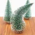 thumbnail image 3 of Mini árbol de Navidad artificial JanHm decoración de mesa 9 piezas EFECTO nieve, 3 of 4