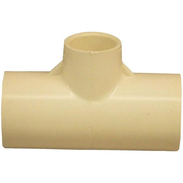 Charlotte Pipe CTS024001800HA 0.75 x 0.75 x 0.5 Po. Tee-Shirt Solvant Soudable en PVC