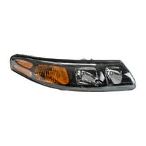 Replacement TYC 20-5875-00 Passenger Side Headlight For 00-03 Pontiac Bonneville