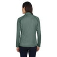thumbnail image 2 of DG440W Devon & Jones Women Stretch Quarter-Zip Jacket Forest Heather L, 2 of 3