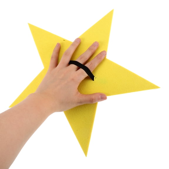 RENACLIPY 2-Pack Golden Star Props for Gymnastics, Dance, and Performance Use - Versatile and Accessories