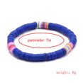 thumbnail image 2 of Disc Bead Bracelet Stackable Rainbow Heishi Bead Bracelet Summer Beach Bracelet, 2 of 8