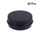 thumbnail image 5 of FELTECHELECTR 20 cajas de aluminio de 15 ml para ungüentos y cremas, contenedores vacíos para maquillaje, suministros cosméticos para viajes en casa., 5 of 6