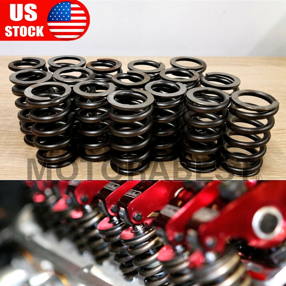 .600" Lift Rated 16Pc 1218 Drop-In Beehive Valve Springs Kit For all LS Engines