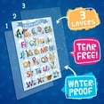 thumbnail image 7 of Educational Posters w/Free Alphabet Tracing Book | Alphabet Poster | ABC Poster for Toddlers Wall | Alphabet Chart | ABC Posters for Classroom | ABC Chart for Wall Kindergarten, 7 of 7