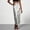 #0268-White, variant on Satin Skirt for Women, High Waisted Maxi Skirt with Elastic Waistband, Flowy A Line Long Skirt with Floral Print, Casual Silky Ankle Length Skirt, Printed Summer Skirt Gift